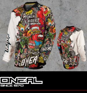 Maglia Off-Road O’neal MAYHEM LITE Jersey CRANK black/multi