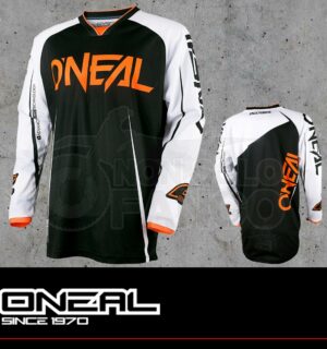 Maglia Off-Road O’neal MAYHEM LITE Jersey BLOCKER black/white/orange