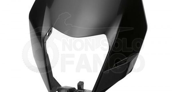 Mascherina portafaro nero KTM EXC dal 2014 al 2016