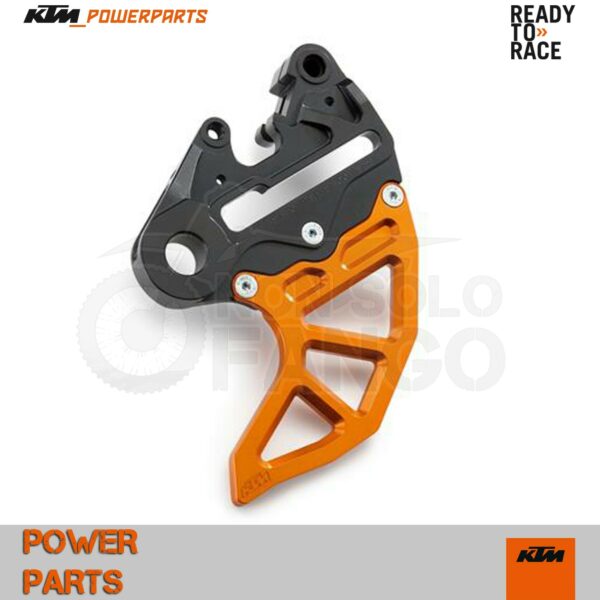 Staffa pinza con protezione disco freno posteriore EXC ed SX dal 2004 al 2017