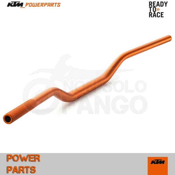 Manubrio arancio in alluminio per 85 SX dal 2013 al 2017