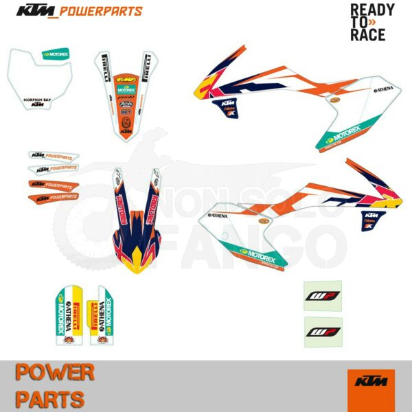 Kit grafiche Factory 65 SX dal 2016 al 2017