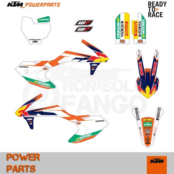 Kit grafiche Factory 50 SX dal 2016 al 2017