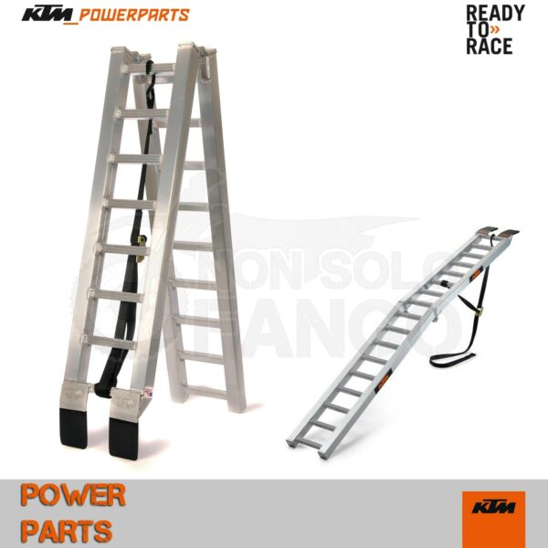 Rampa di carico moto pieghevole