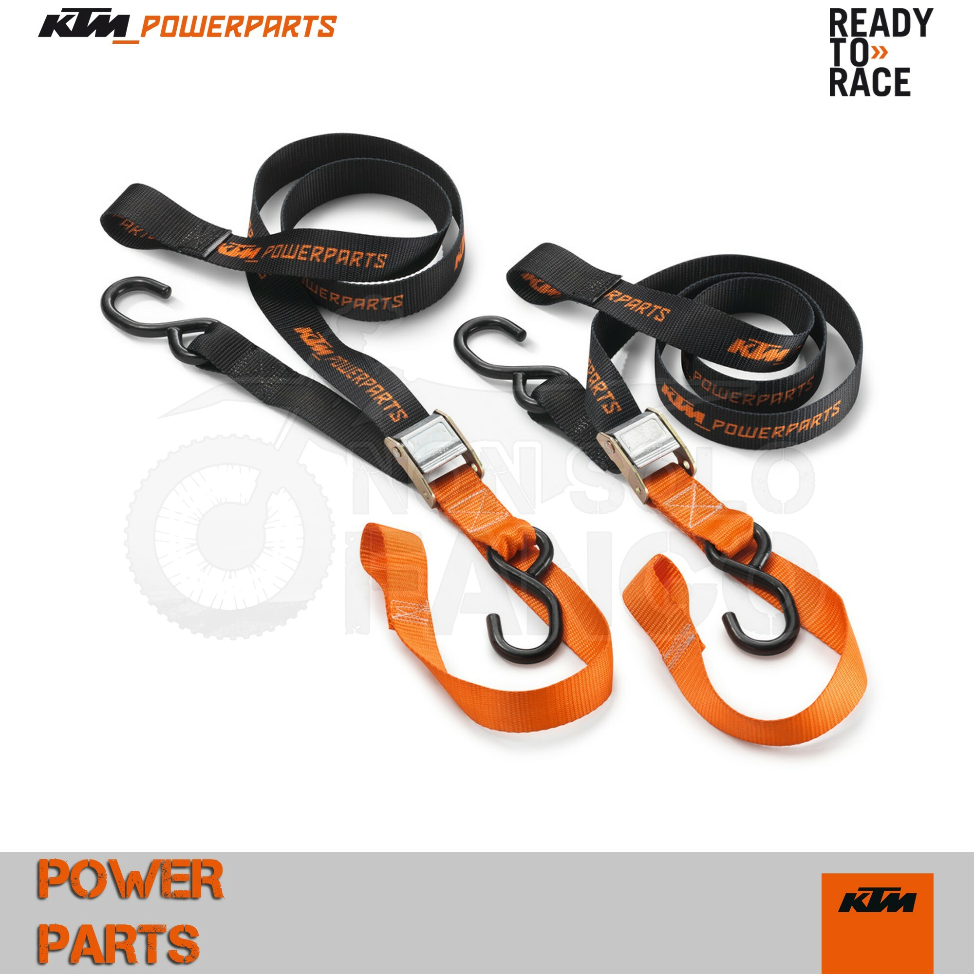 Cinghie di fissaggio moto KTM Power Parts