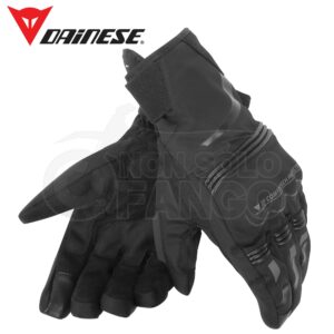 Guanti moto Tempest Unisex D-Dry Short Gloves Nero/Nero