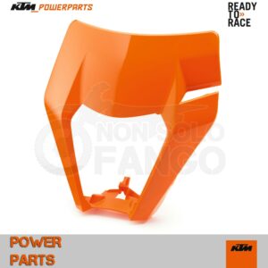 Mascherina portafaro arancio EXC dal 2017