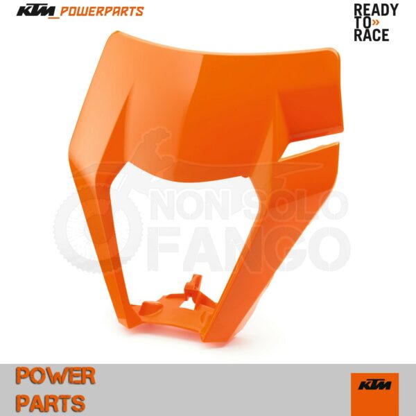 Mascherina portafaro arancio EXC dal 2017