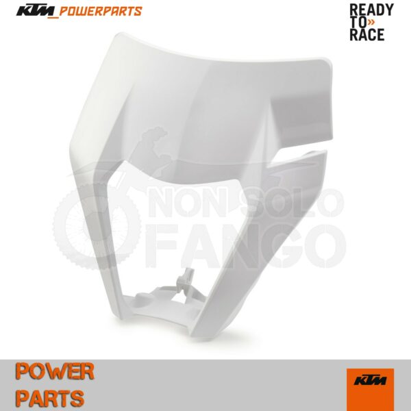 Mascherina portafaro bianca EXC dal 2017