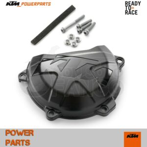 Protezione coperchio frizione Nera per 450 e 500 EXC-F ed SX-F dal 2016 al 2017