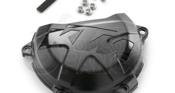 Protezione coperchio frizione Nera per 450 e 500 EXC-F ed SX-F dal 2016 al 2017