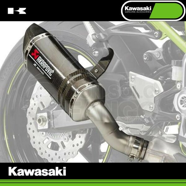 Scarico Akrapovic Carbonio Kawasaki Z 900 MY 2017