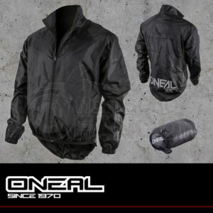 Giacca antiacqua MTB O’neal BREEZE Rain Jacket black