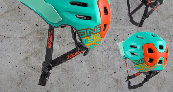 Casco MTB O’neal Defender Helmet FLAT mint/orange