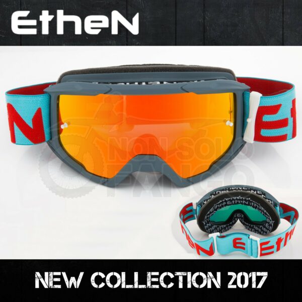 Maschera Ethen Zerosei OTG0604 Light Blue Red