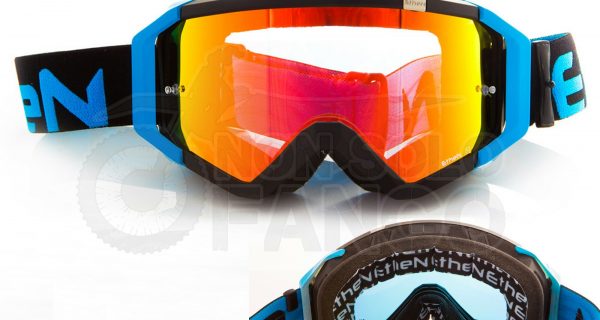 Maschera Ethen Zerocinque MX0512 Black Light Blue Fluo TOP