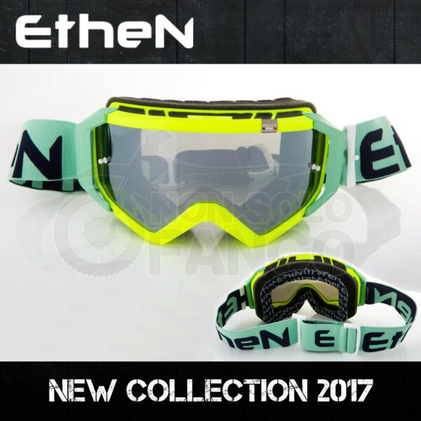 Maschera Ethen Zerocinque MX0545 Aqua Marine Blue TOP