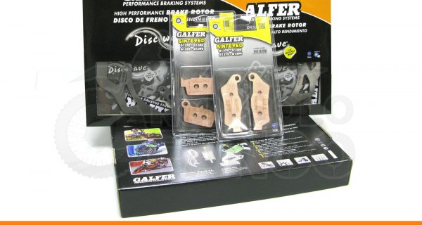 Kit Galfer disco freno anteriore e posteriore con pasticche per KTM EXC ed SX