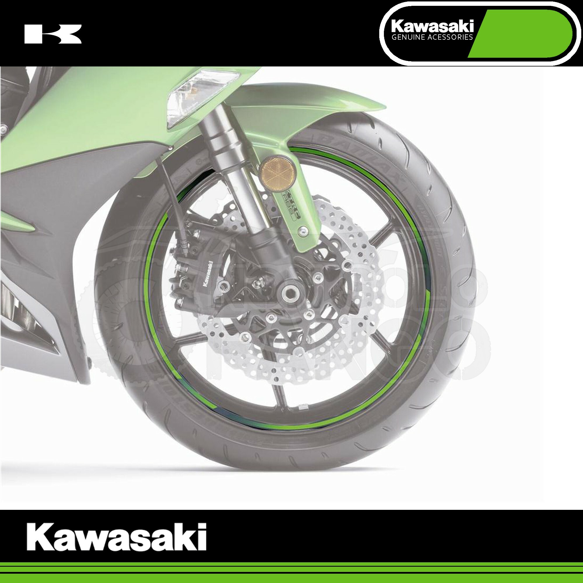 Kit adesivi cerchio Kawasaki Z 1000 SX