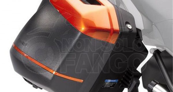 Set valigie laterali Candy Burnt Orange Kawasaki Versys 1000 SX MY 2017