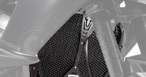 Griglia protezione radiatore nera Kawasaki Versys 1000 2017/2018