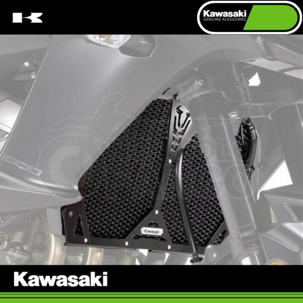 Griglia protezione radiatore nera Kawasaki Versys 1000 MY 2017