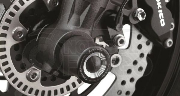 Kit protezioni perno ruota anteriore Kawasaki Versys 1000 MY 2017