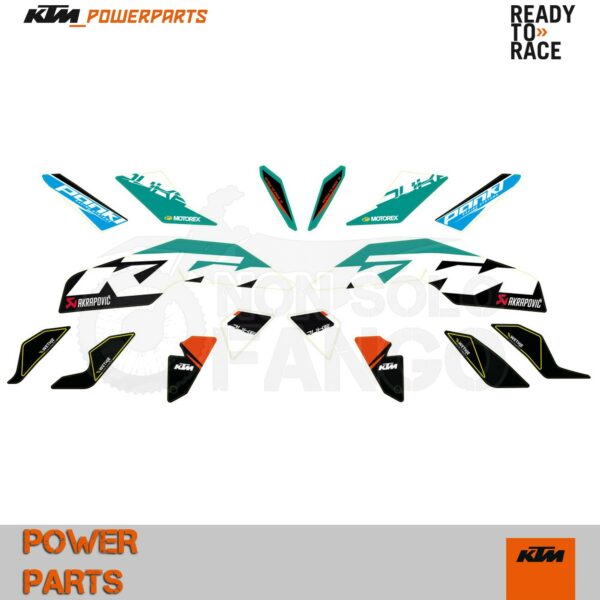 Kit grafiche Factory Duke 125 390 dal 2017