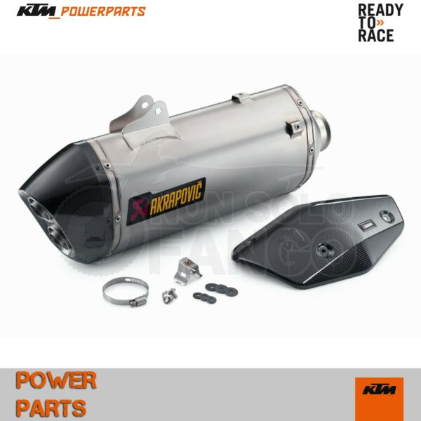 Silenziatore slip-on Akrapovic Adventure 1090 1290 dal 2017