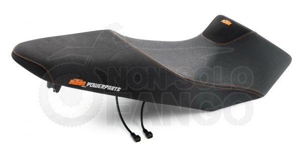 Sella intera ergonomica riscaldata Super Adventure T