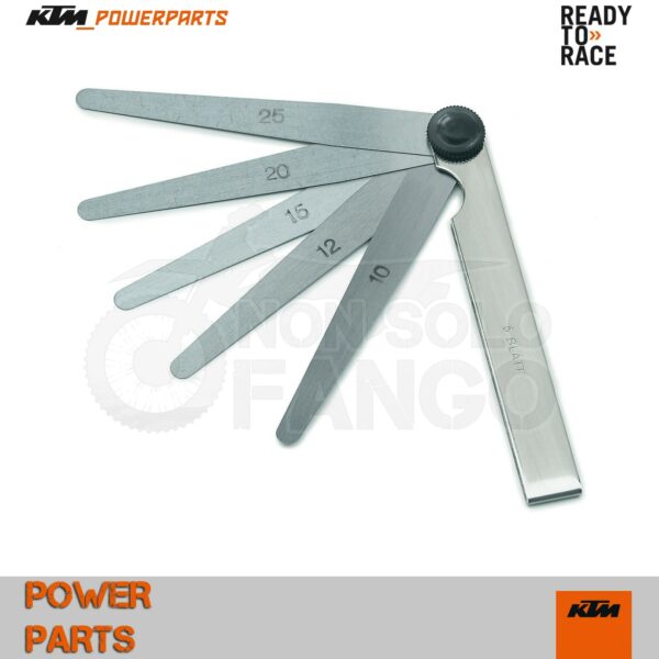Spessimetro valvole da 0,10 mm a 0,25 mm KTM Power Parts