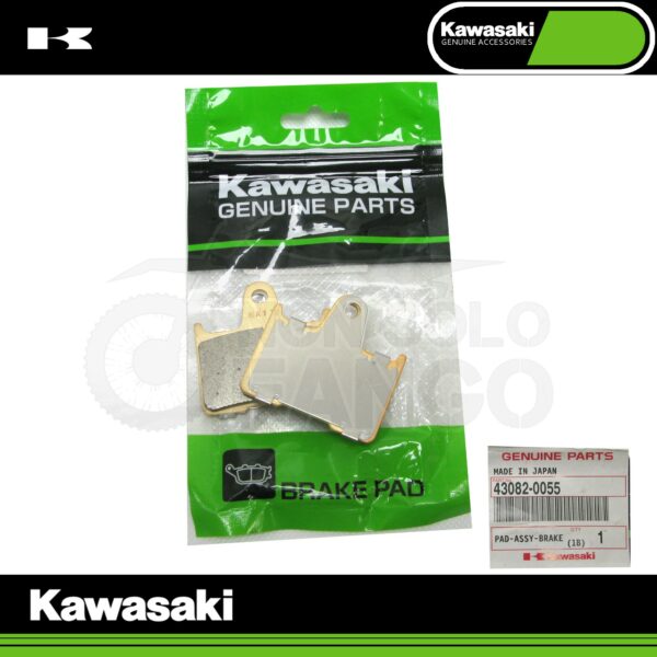 Coppia pastiglie freno posteriore Kawasaki GTR e ZZR 1400