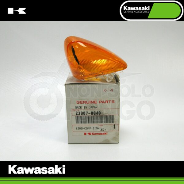 Lente lampeggiatore ant. dx post. sx Kawasaki KLE ZX-6R Versys Z-750 Z-1000