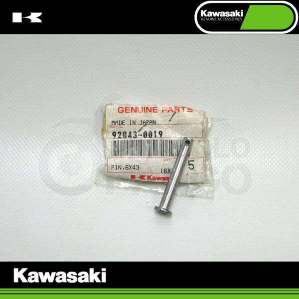 Perno pedana passeggero Kawasaki Z 750 e Z 1000 dal 2004 al 2006