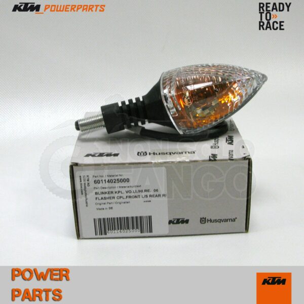 Freccia anteriore sinistra posteriore destra KTM