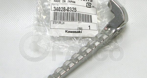 Pedana posteriore sinistra Kawasaki KLX 250 dal 2009 al 2017