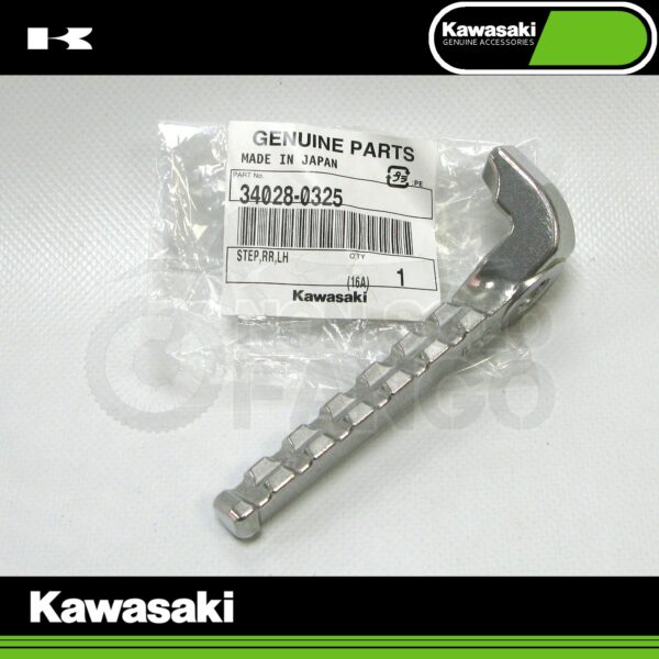 Pedana posteriore sinistra Kawasaki KLX 250 dal 2009 al 2017