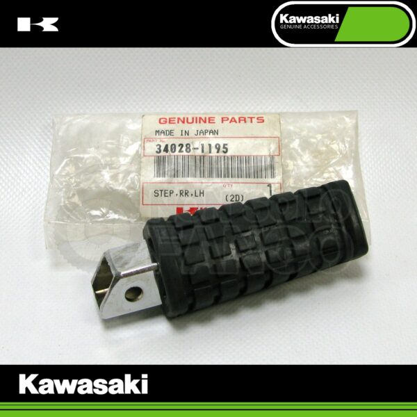 Pedana posteriore sinistra Kawasaki EL 250 ER-5 GPZ S KLE KLR