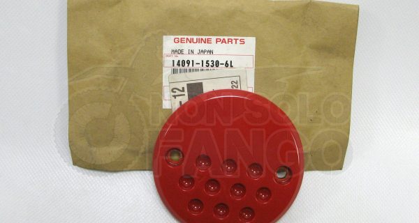 Coperchio rosso cover frizione/generatore Kawasaki Z 1000 dal 2003 al 2005