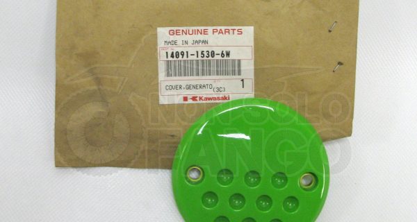 Coperchio verde cover frizione/generatore Kawasaki Z 1000 dal 2003 al 2005