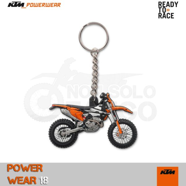 Portachiavi KTM Power Wear 2018 EXC Rubber Keyholder