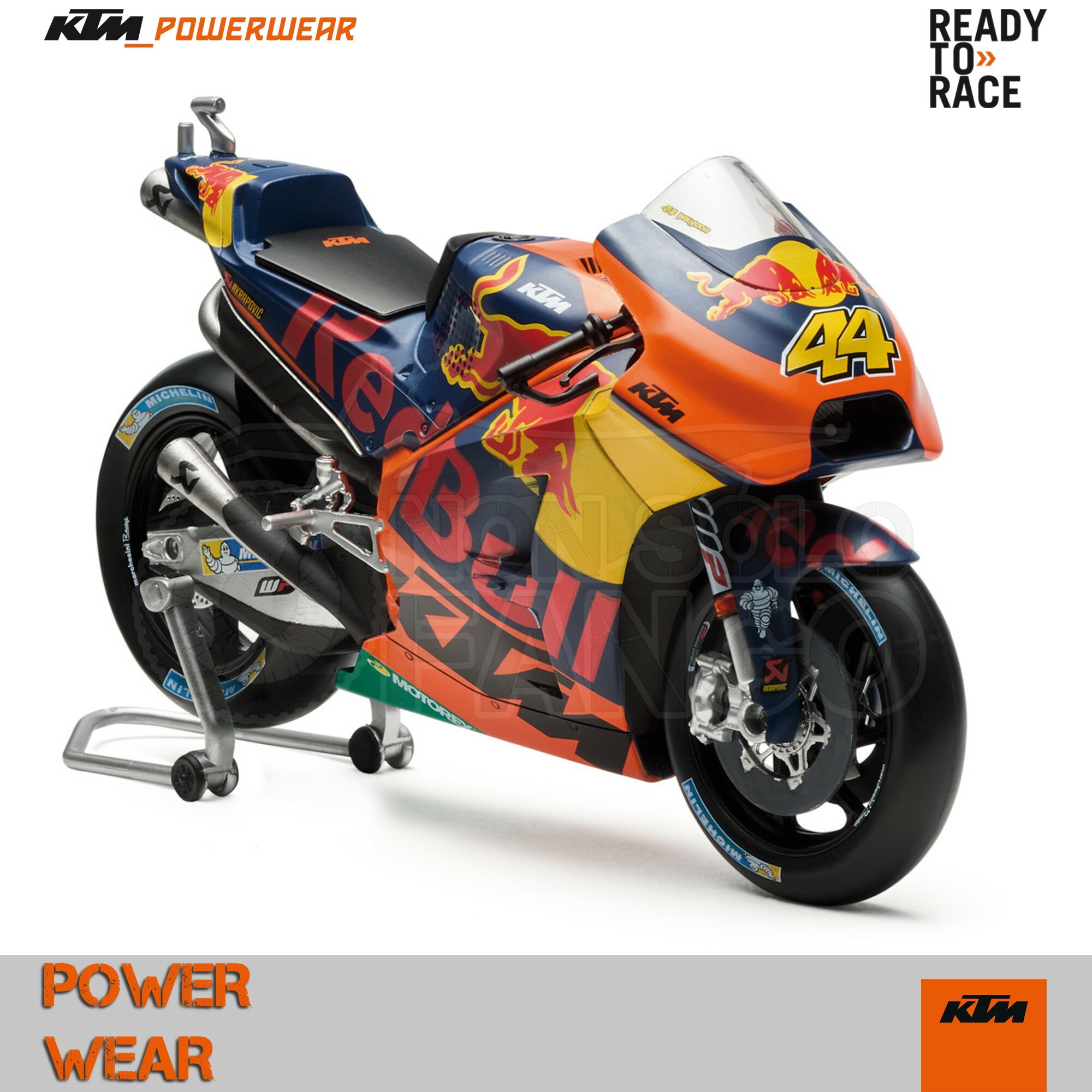 Modellino scala 1:12 KTM MotoGP Model bike Espargaro - Power Wear 19