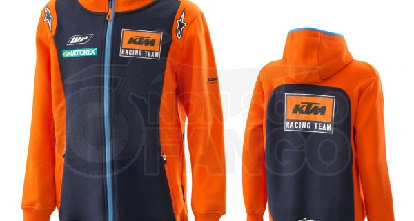 Felpa Bambino KTM Power Wear 18 Kids Replica Team Zip Hoodie
