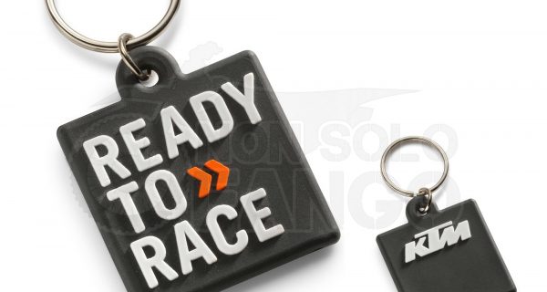 Portachiavi KTM Power Wear Logo Rubber Keyholder Black