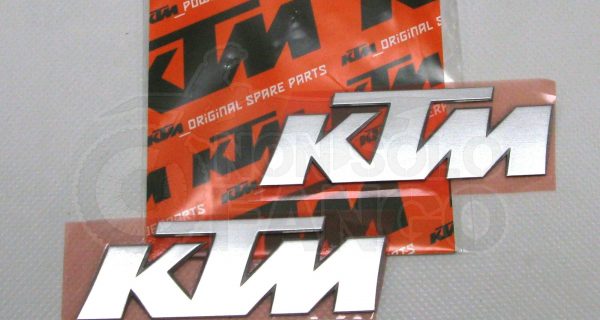 Kit adesivi Argento 3D per Serbatoio KTM