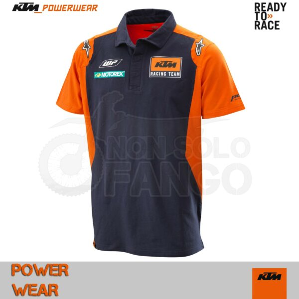 T-shirt KTM Power Wear 2018 Replica Team Polo