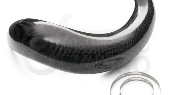 Protezione in Carbonio collettore di scarico KTM EXC ed SX 250 300 dal 2017 al 2018