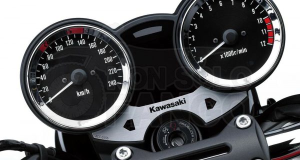 Cover adesiva quadro indicatori direzione colorazione Alluminio Kawasaki Z 900 RS