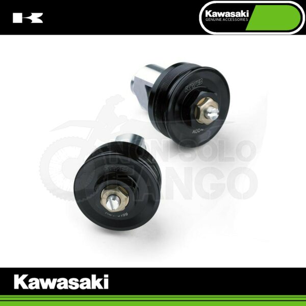 Tappi forcella regolabili neri Kawasaki Z 900 RS