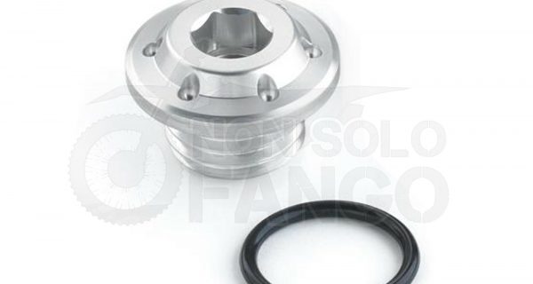 Tappo rabbocco olio in alluminio Silver Kawasaki Z 900 RS